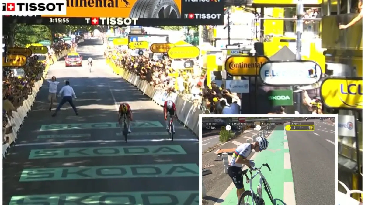 Jonas Abrahamsen Wins Tour de France Stage 11 Amid Chaos