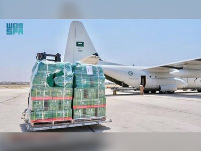 Saudi Relief Plane Lands in Aleppo to Support Syria Wildfire Victims