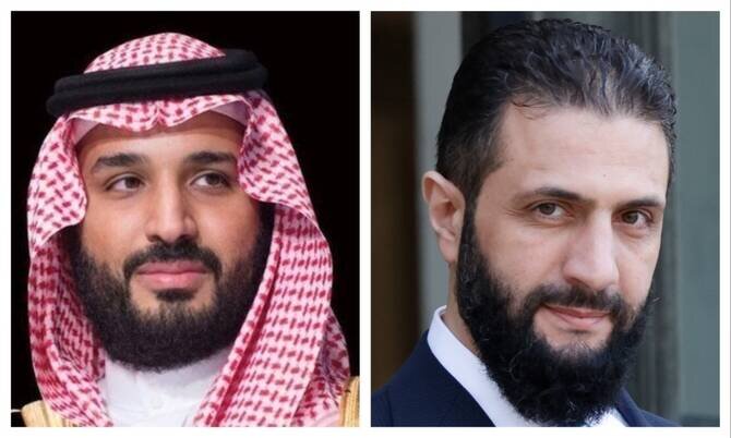 Saudi Crown Prince Welcomes Measures Announced by Al-Sharaa to Contain Clashes