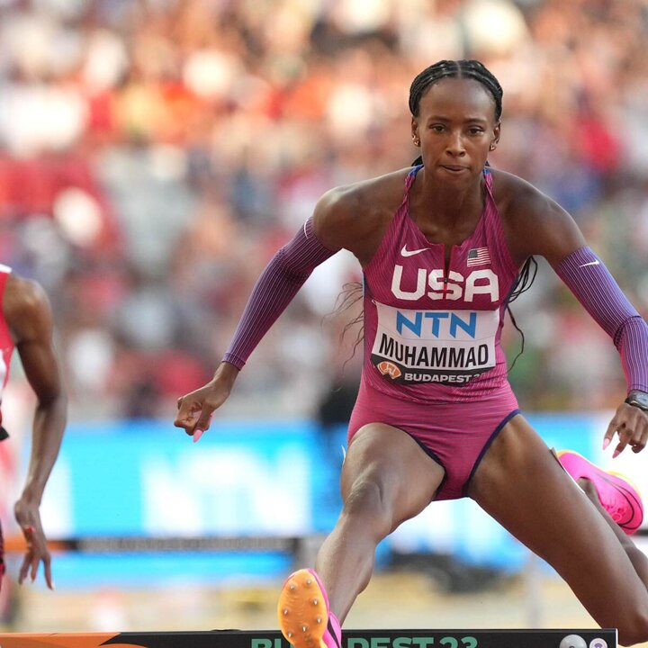 Dalilah Muhammad Sets Masters World Record at Monaco Diamond League