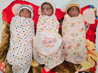 Miracle Triplets Born in Dubai to 42-Year-Old Pakistani Mother