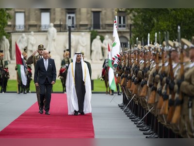 UAE President Welcomed in Hungary with Full State Honors