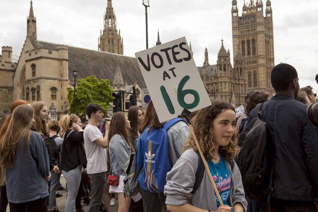 UK Lowers Voting Age to 16 Across All National Elections