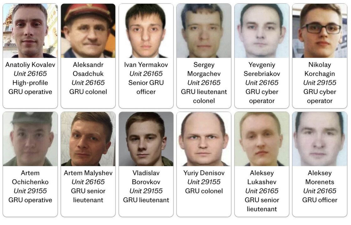 UK Sanctions Russian GRU Officers Over Cyber Attacks