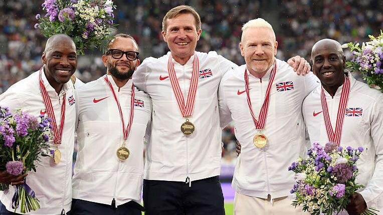 British Relay Team Awarded Gold Medals 28 Years Later