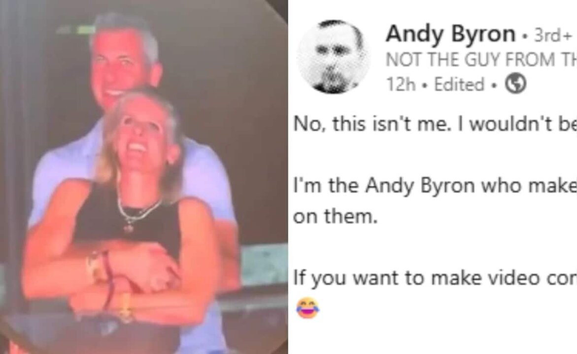 Andy Byron Goes Viral After Coldplay Name Confusion
