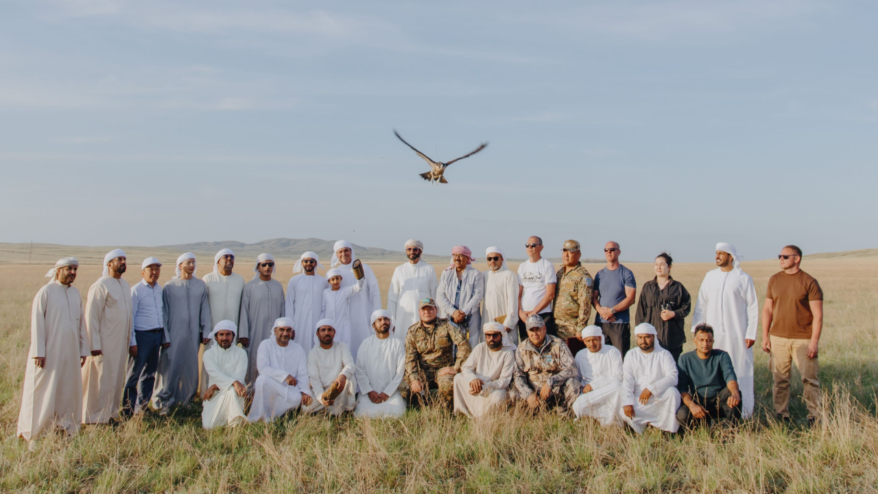 UAE Releases 81 Falcons Into Kazakhstan’s Wild