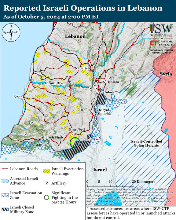 Israeli Forces Target Hezbollah Positions in Southern Lebanon