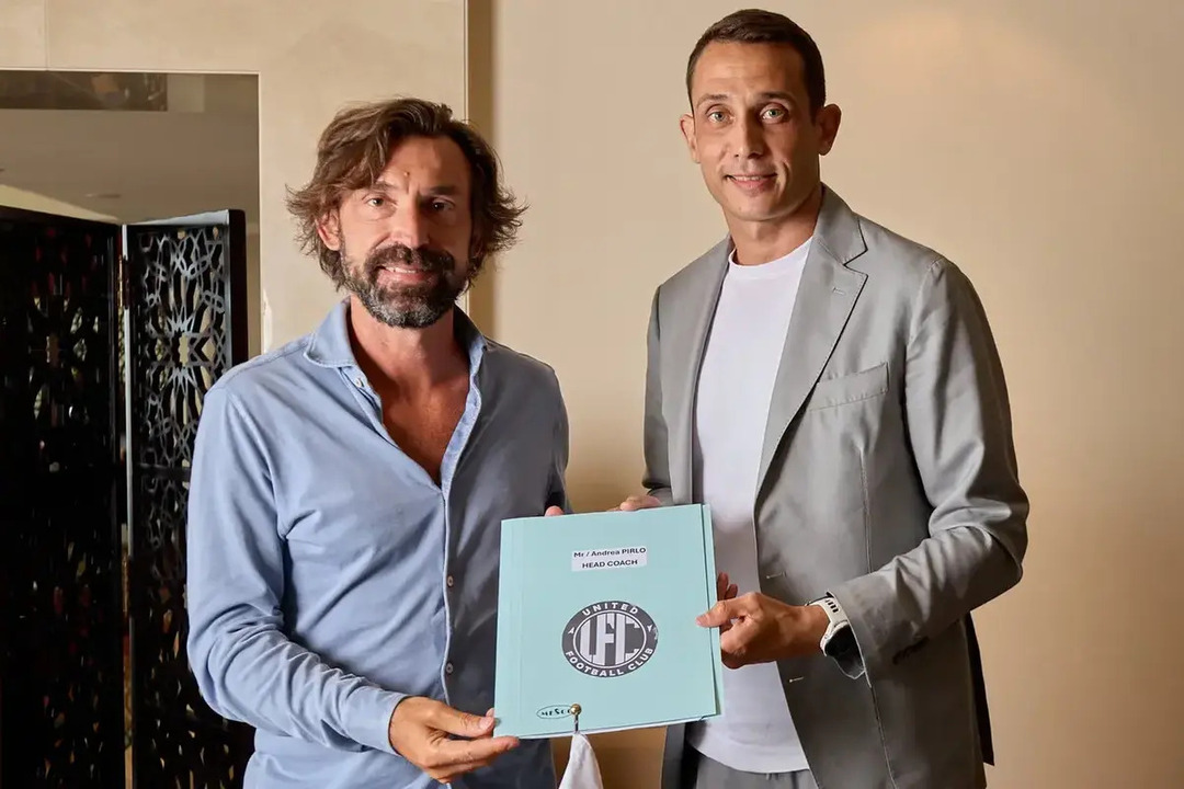 Italy Legend Andrea Pirlo to Manage UAE’s United FC