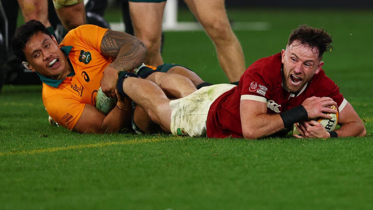 Lions Clinch Series Win with Late Try in Melbourne