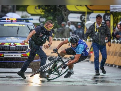 Intrus à la ligne d'arrivée du Tour de France condamné à huit mois de prison avec sursis