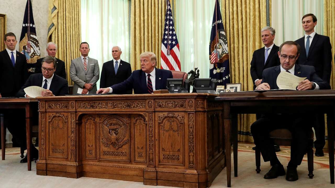 Trump Urged to Mediate Kosovo-Serbia Dispute by U.S. Lawmakers
