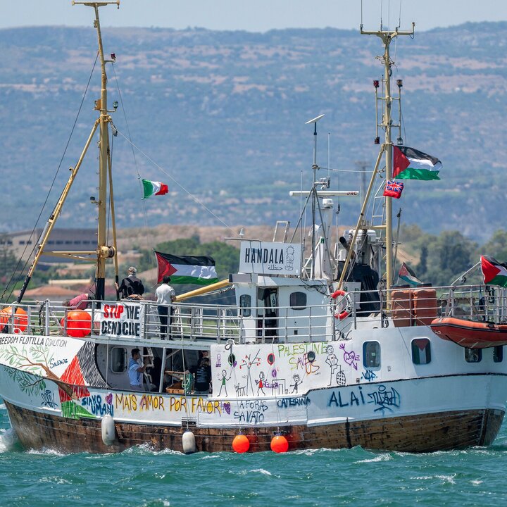 Australian Aid Boat Intercepted by Israel Off Gaza Coast