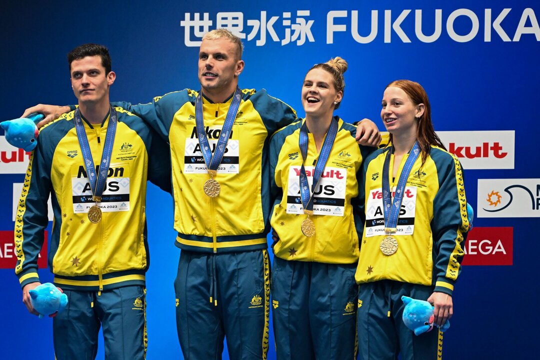 Australia’s Relay Teams Shine at Swimming World Championships