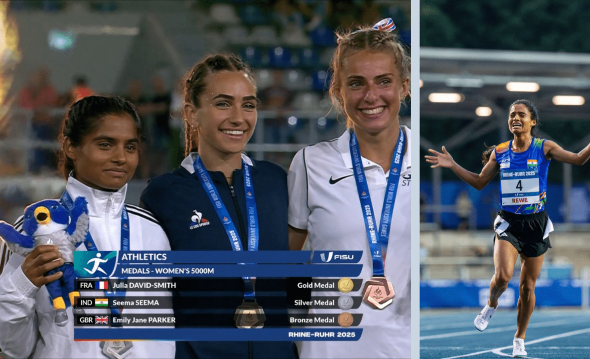 Die deutsche Leichtathletik glänzt mit Silbermedaille bei den World University Games.