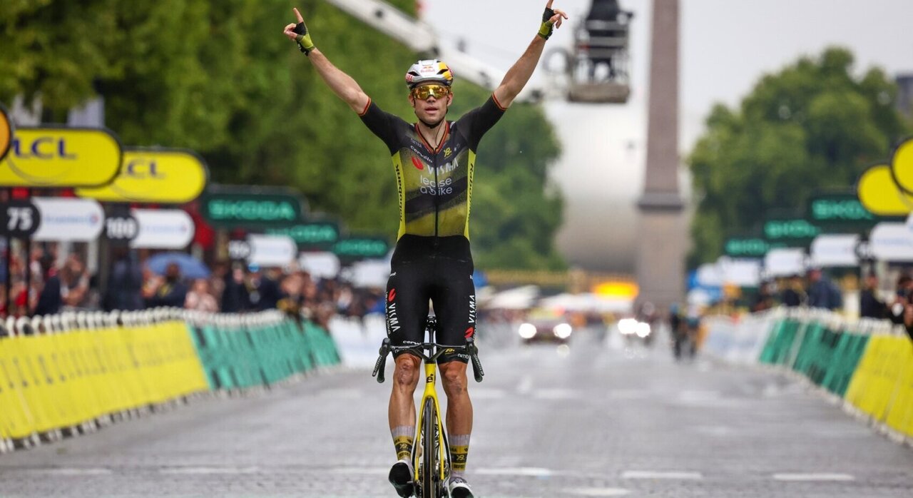Wout van Aert Takes Final Stage of Tour de France