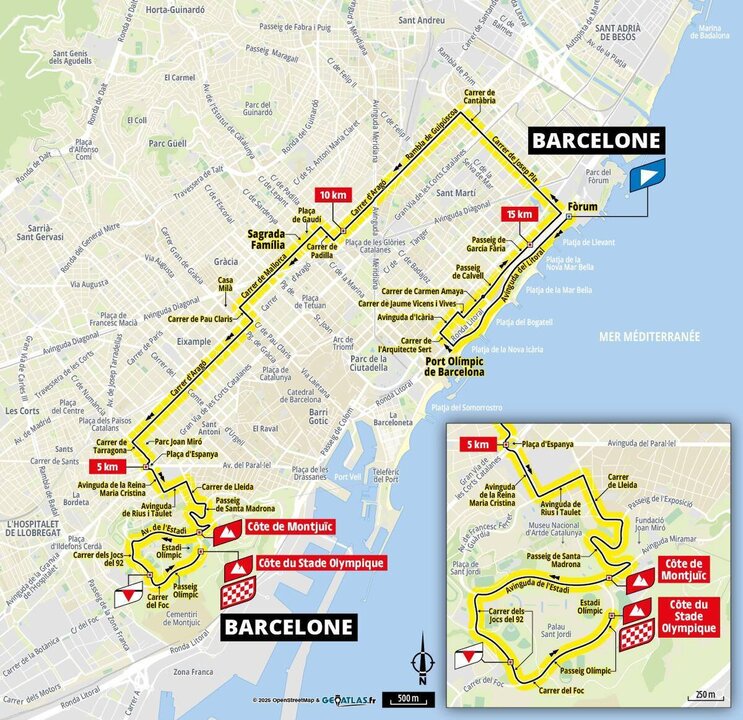 Barcelone désignée hôte du Grand Départ du Tour de France 2026
