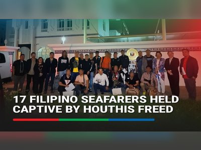 Philippines Appeals to Allies for Release of Houthi-Held Sailors in Yemen