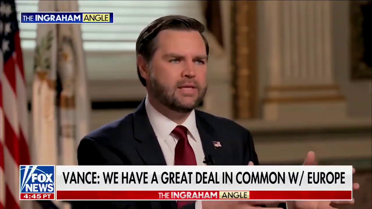 Vice President JD Vance: "Europe is at risk of engaging in civilizational suicide. They are unwilling to control their borders. Limiting free speech of their own citizens.”
