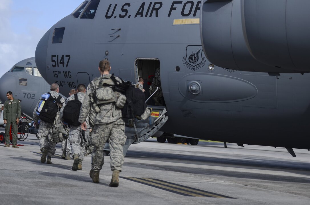 U.S. Airmen Rapidly Deploy for Philippine Disaster Relief