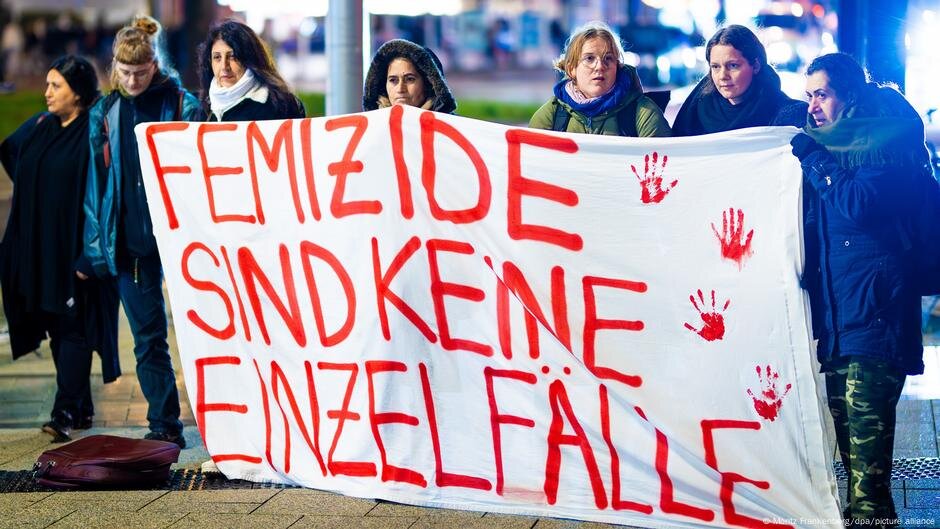 Deutschland verzeichnet einen Rekordanstieg von geschlechtsspezifischer Gewalt.