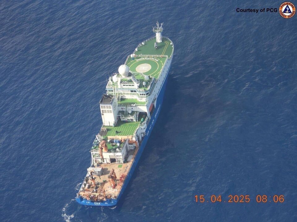 Chinese Research Vessel Spotted Near Batanes, Philippines