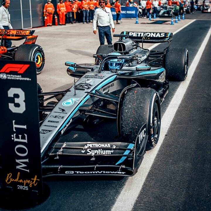 George Russell Finishes Fourth After Gritty Qualifying Recovery