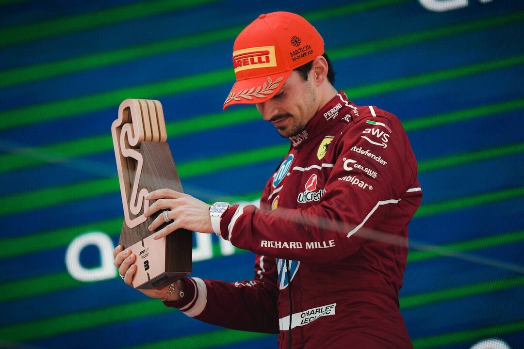 Charles Leclerc Claims Podium Finish at Spa for Ferrari