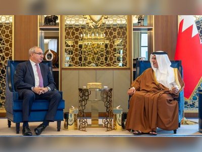 Bahraini Crown Prince Reaffirms Support for Palestine During Meeting with Israeli Ambassador
