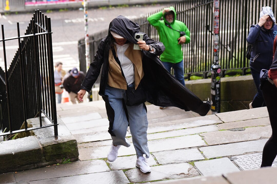 Storm Floris Batters UK With Winds Up to 134mph