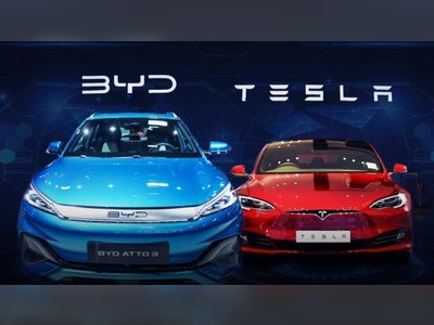 Tesla Sales Plunge Over 55 Percent in Germany as BYD Surges