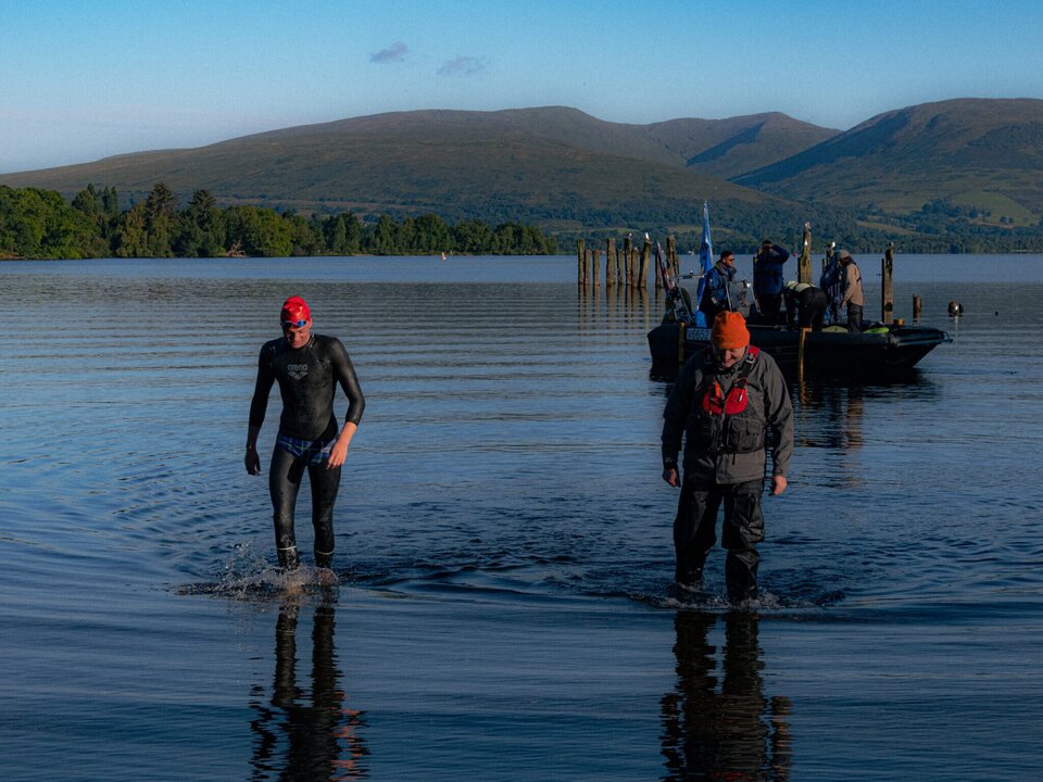 Hector Pardoe Sets World Record by Swimming Britain’s Three Largest Lakes