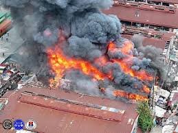 Massive Fire Erupts in Manila, Philippines