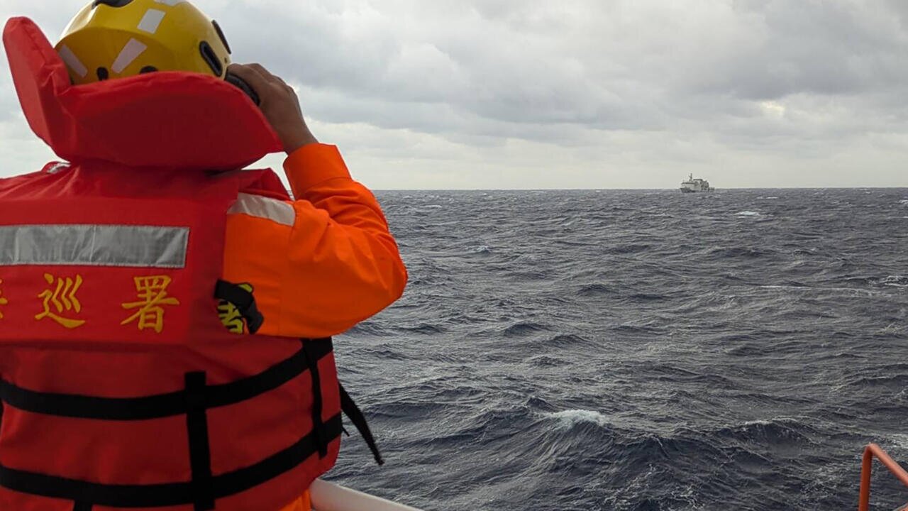 Chinese Coast Guard Monitored Near Taiwan
