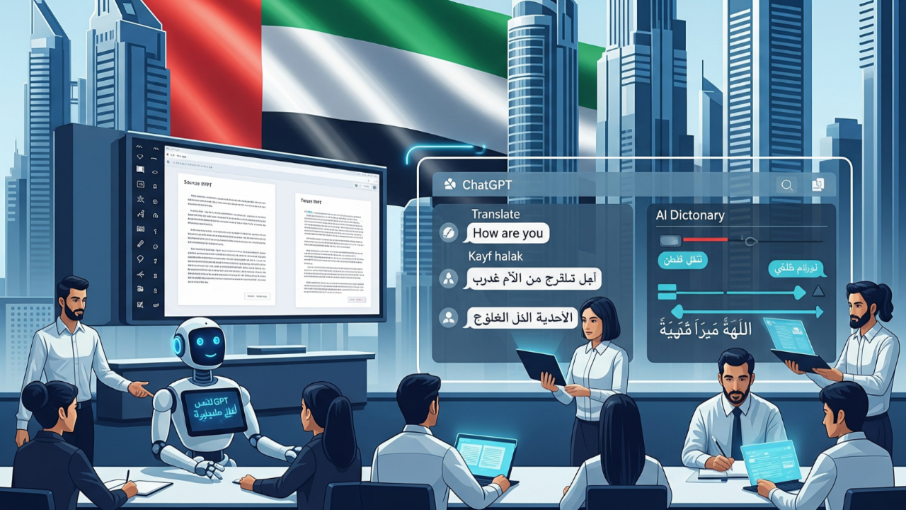 الإمارات العربية المتحدة ستبني أكبر قاعدة بيانات للذكاء الاصطناعي باللغة العربية في العالم