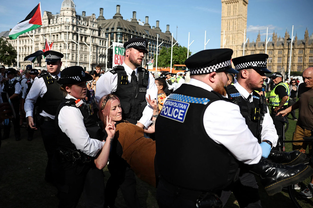 UK Police Arrest Over 500 at Pro-Palestinian Demonstrations