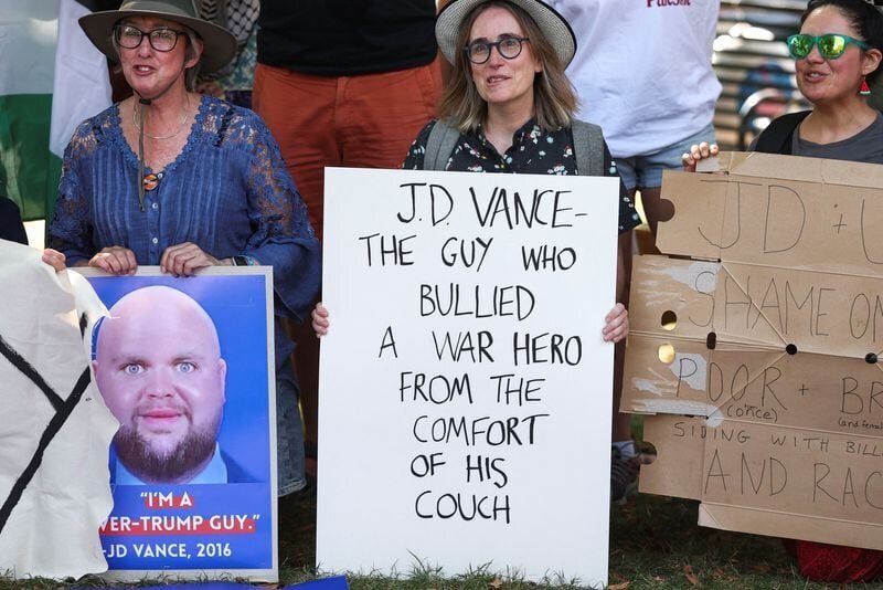 JD Vance Faces Protests During UK Visit