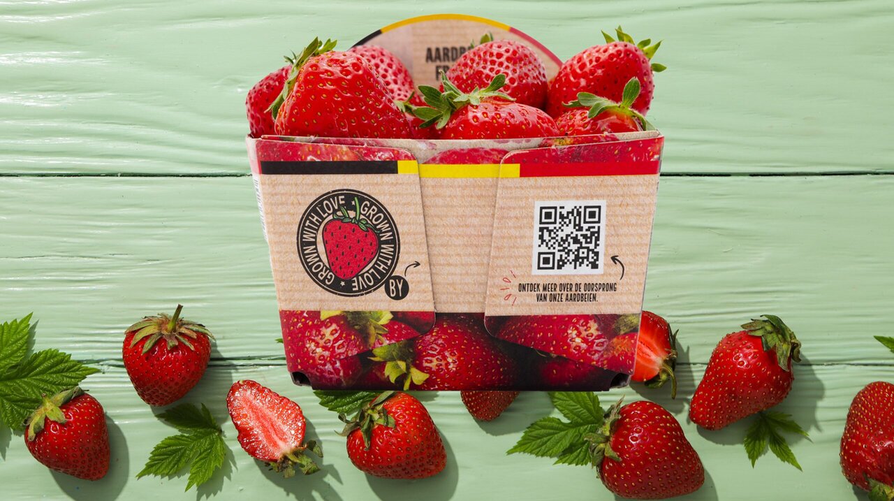 Belgium’s Delhaize Ends Plastic Containers for Strawberries