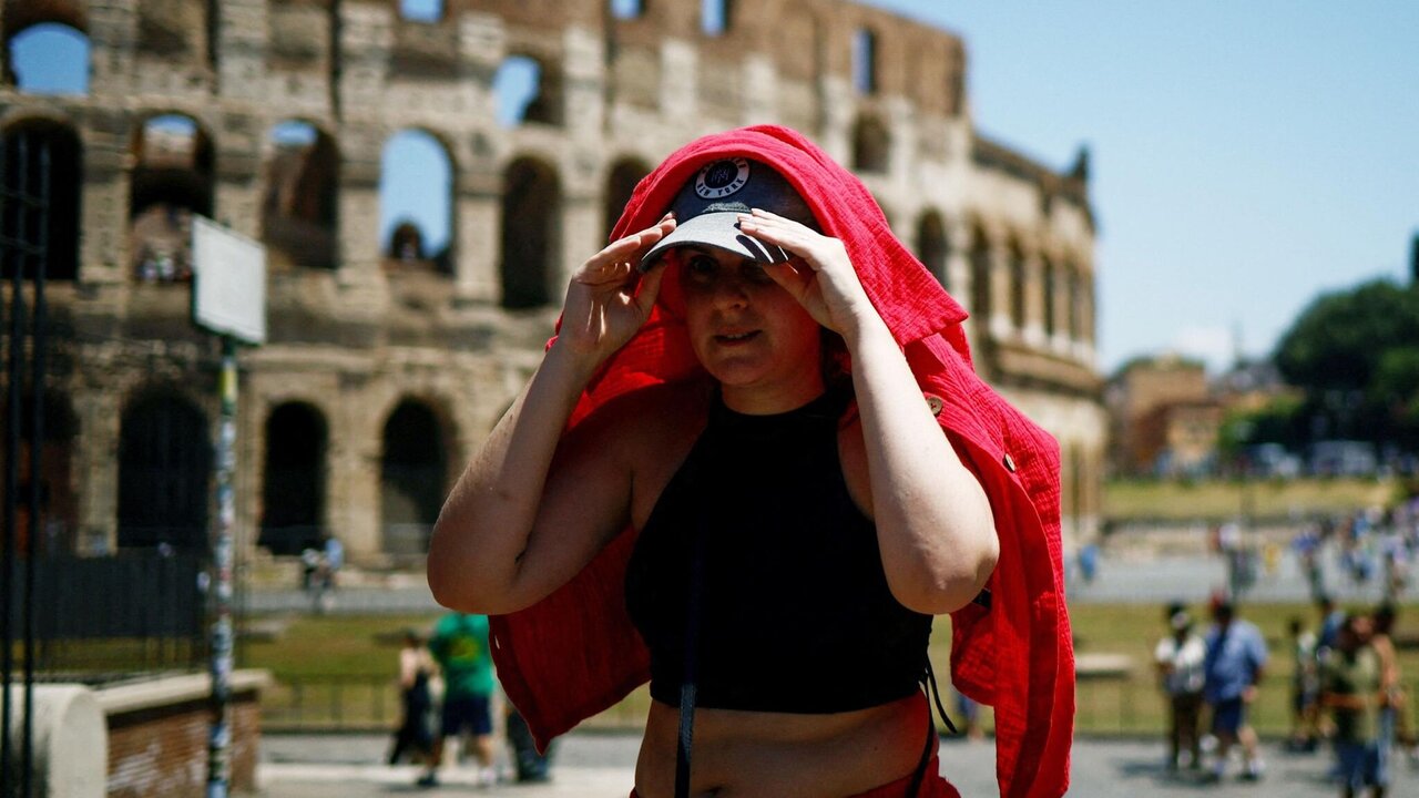 Record Temperatures as Heatwave Grips Southern Europe