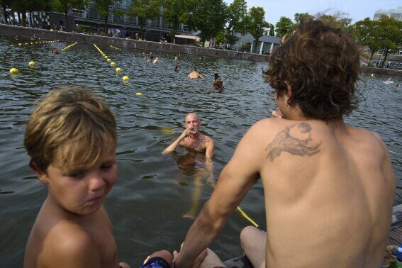 Heatwave Boosts Popularity of Wild Swimming in Amsterdam