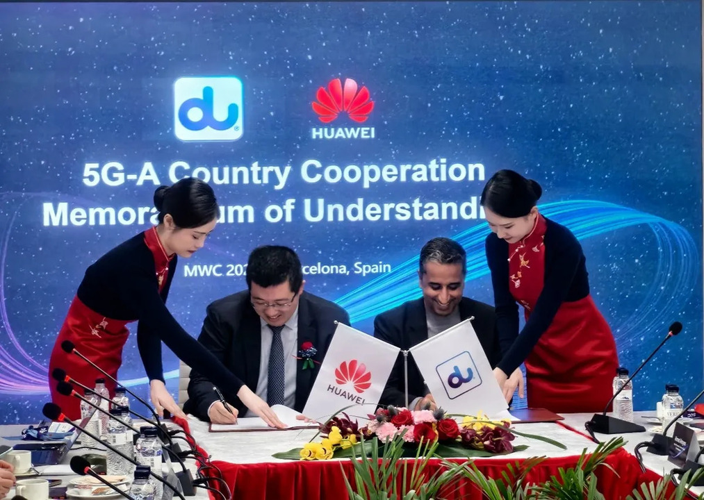 du and Huawei Roll Out 5G-Advanced Network in UAE