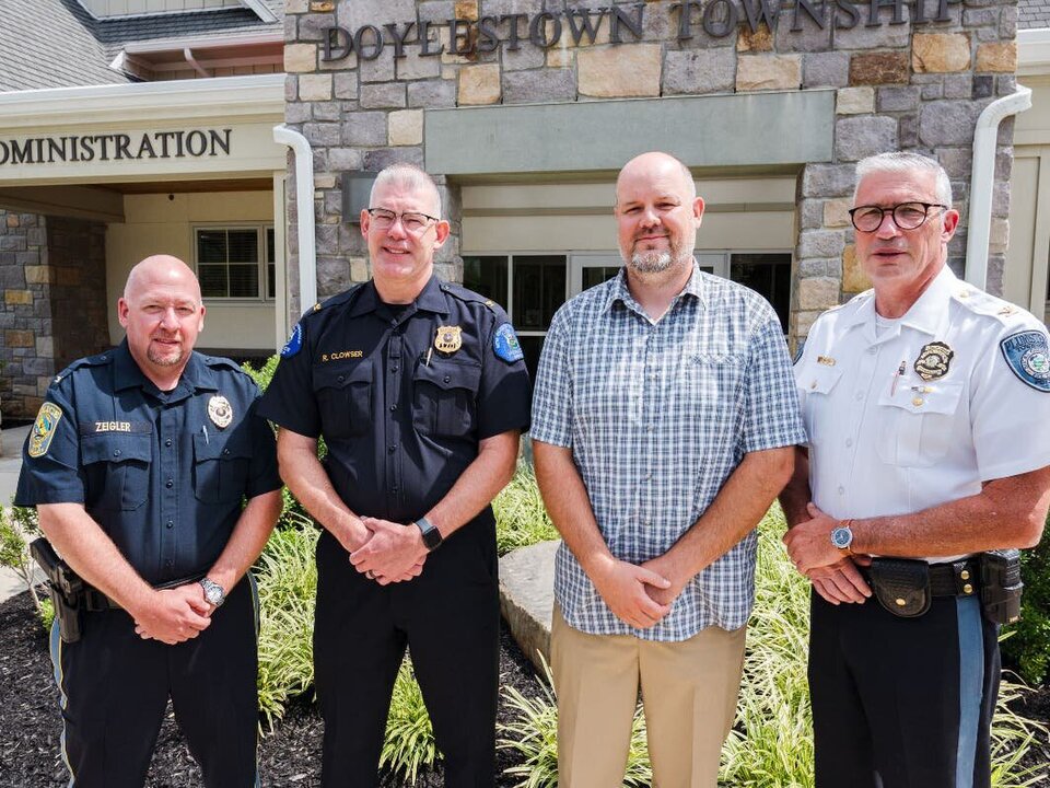 New Britain Township Police Announce Promotions and New Hire