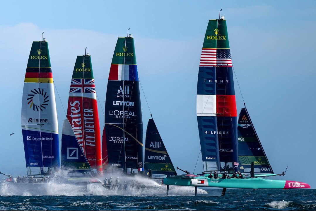U.S. and Britain Collide at Germany Sail Grand Prix