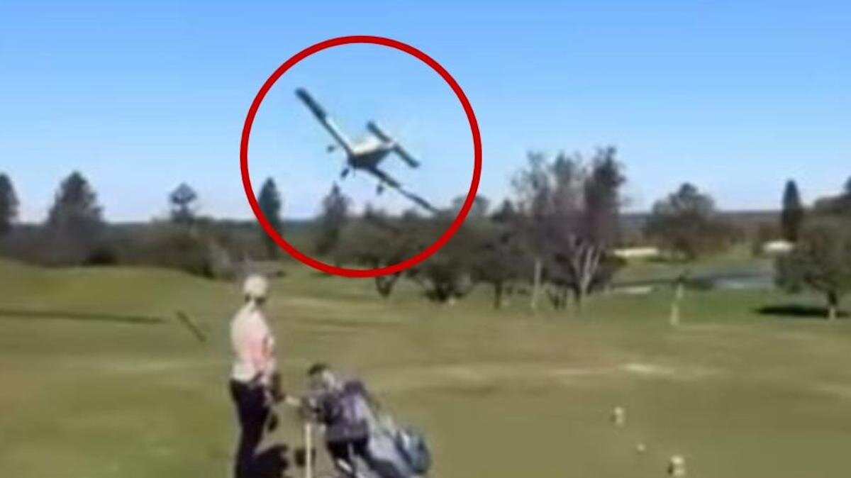 Small Plane Crashes on Australian Golf Course Without Injuries