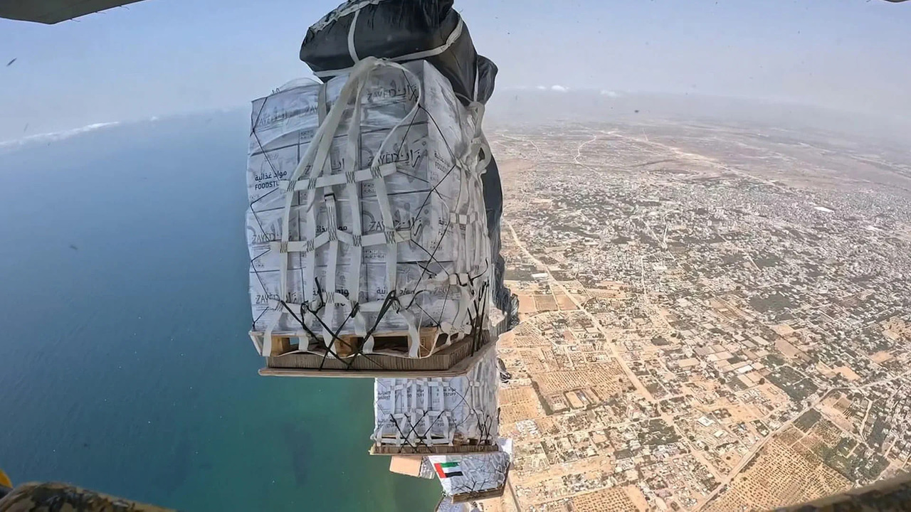 UAE Conducts 73rd Humanitarian Airdrop Over Gaza