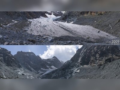 Italy’s Ventina Glacier Melts Beyond Onsite Monitoring