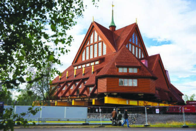 Swedish Church Relocates as Mining Expansion Threatens Town