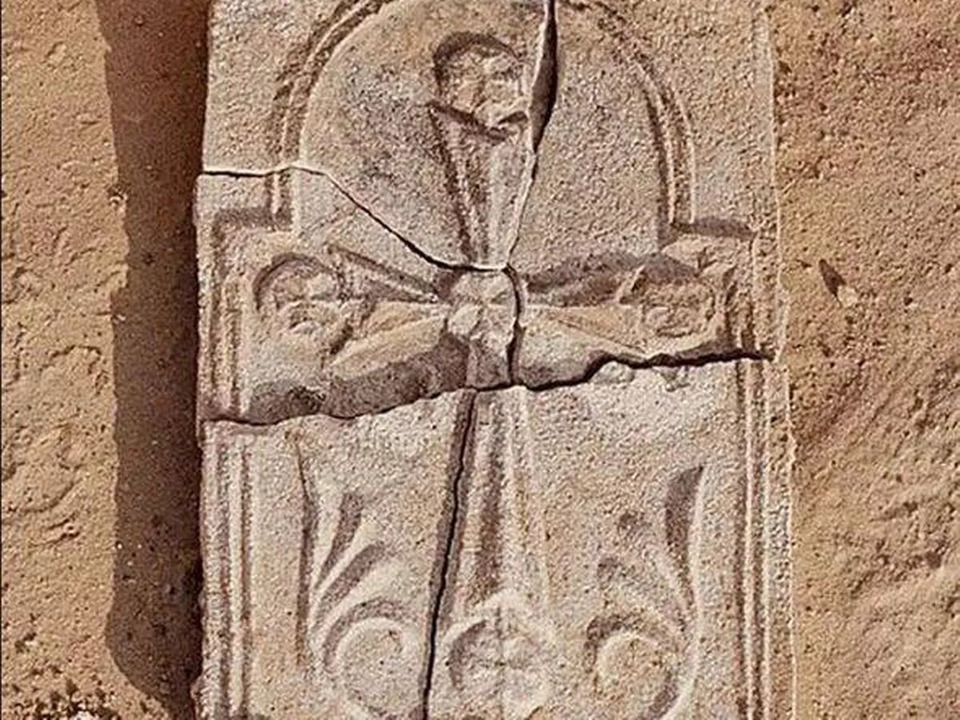 Ancient Cross Unearthed at UAE Desert Monastery