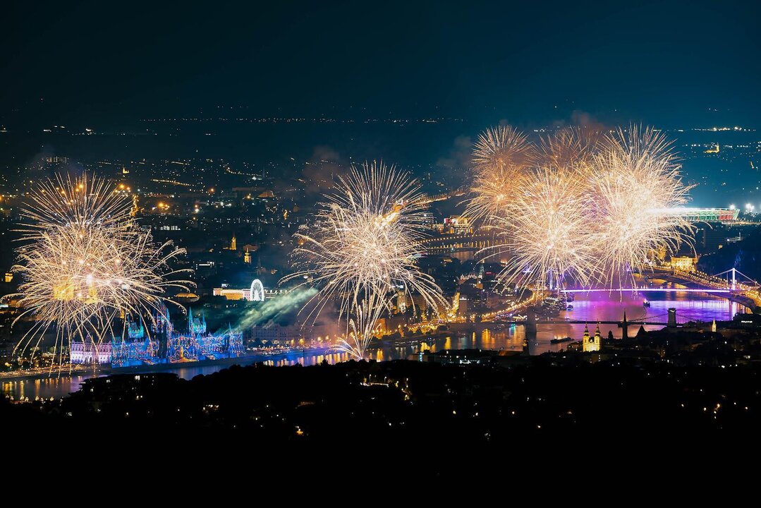 Hungary Hosts Europe’s Largest Fireworks Display