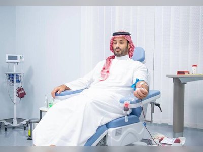 Saudi Crown Prince Launches National Blood Donation Campaign